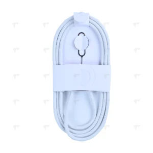 For Apple iPhone 15 USB-C to USB-C Cable 100cm 60W Woven White Bulk