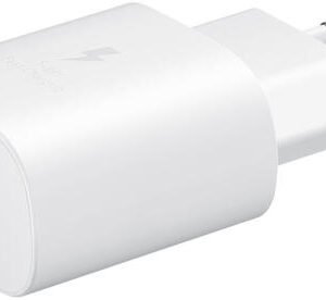 Original Samsung 25W Power Adapter Fast Charge USB-C Adapter White
