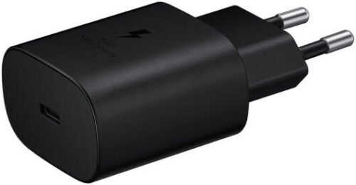 Original Samsung 25W Power Adapter with USB-C Cable 1 Meter 3A Black