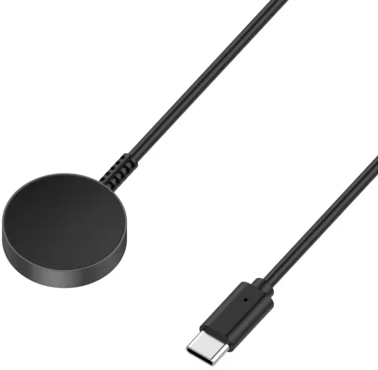 Samsung Galaxy Watch 6 Oplader Draadloos Opladen Dock USB-C 1M Zwart