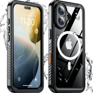 SBG Outdoor Case Apple iPhone 16 Waterproof with MagSafe / Qi2 Black