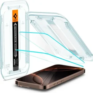 Spigen EZ Fit GLAS.tR Apple iPhone 16 Pro Max Screen Protector 2-Pack