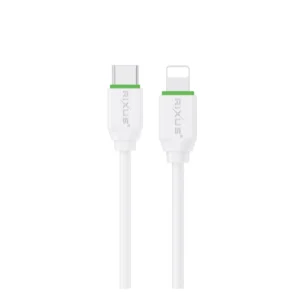 Rixus RX2017L Data Sync And Fast Charge Cable Type-C To Lightning 300cm