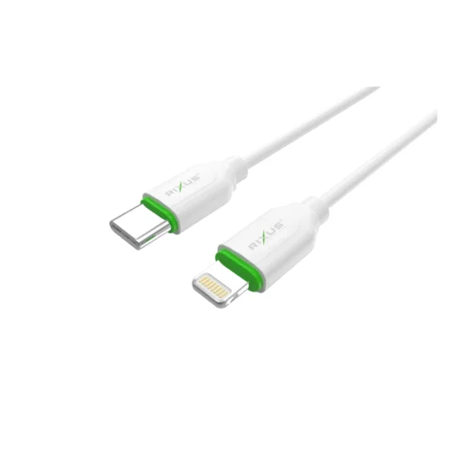 Rixus RX2022 Data Sync And Fast Charge Cable Type-C To Lightning 100CM